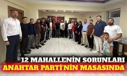 Anahtar Parti'den DİMDER ziyareti: 12 mahalle masada