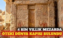 Sakkara'da 4 bin yıllık öteki dünya kapısı bulundu