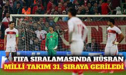 A Milli Takım FIFA sıralamasında 31. sıraya geriledi
