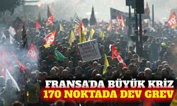 Fransa'da bütçe ve maaş krizi: 170 noktada grev başladı