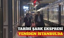 Paris'ten yola çıkan tarihi Orient Express İstanbul'da