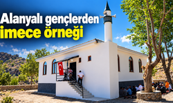 Alanyalı gençlerden imece örneği