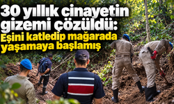 30 yıllık cinayetin gizemi çözüldü: Eşini katledip mağarada yaşamaya başlamış