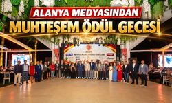 Alanya medyasından muhteşem ödül gecesi