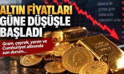 Altın fiyatları güne düşüşle başladı: Gram ve çeyrek altında son durum