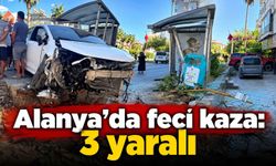 Alanya’da feci kaza: 3 yaralı