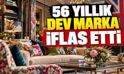 56 yıllık dev marka iflas etti