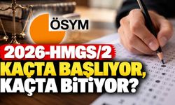 HMGS bugün yapılıyor: Sınav saat kaçta başlayacak, kaçta bitecek?