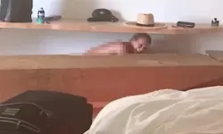 Eşi çıplakken kamerayı açıp canlı yayın yaptı
