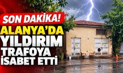 Son dakika! Alanya'da yıldırım trafoya isabet etti