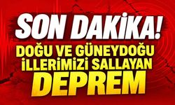 Son Dakika! Doğu ve Güneydoğu illerimizi sallayan deprem