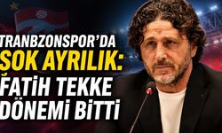 Tranbzonspor'da şok ayrılık: Fatih Tekke dönemi bitti