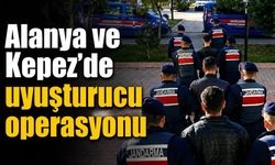Alanya ve Kepez’de uyuşturucu operasyonu