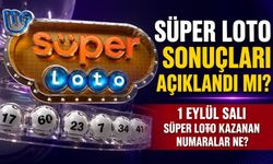 Süper Loto sonuçları açıklandı mı? 1 Eylül Salı Süper Loto kazanan numaralar ne?