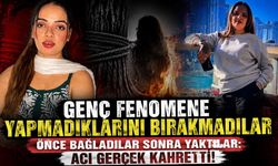 Genç fenomene yapmadıklarını bırakmadılar önce bağladılar sonra yaktılar: Acı gerçek kahretti!