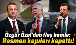 Özgür Özel'den flaş hamle: Resmen kapıları kapattı!