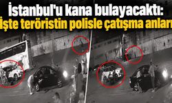 İstanbul'u kana bulayacaktı: İşte teröristin polisle çatışma anları
