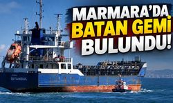 Marmara'da batan gemi bulundu!