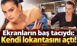Ekranların baş tacıydı: Kendi lokantasını açtı!