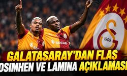 Galatasaray'dan flaş Osimhen ve Lamina açıklaması