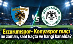 Erzurumspor- Konyaspor maçı ne zaman, saat kaçta ve hangi kanalda?