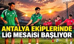 Serik Spor, Kepez Spor ve Alanya 1221 FSK'nın ilk hafta programı netleşti