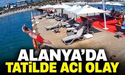 Alanya’da yasak uyarısına rağmen denize atlayan tatilci öldü