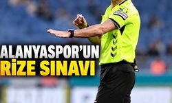 Alanyaspor'un Rizespor maçında düdük Taşkınsoy'da