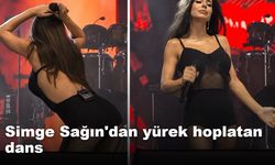 Simge Sağın'dan yürek hoplatan dans