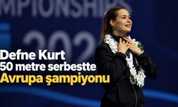 Defne Kurt 50 metre serbestte Avrupa şampiyonu