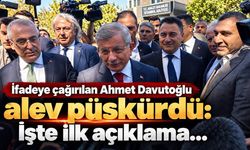 İfadeye çağırılan Ahmet Davutoğlu alev püskürdü: İşte ilk açıklama...