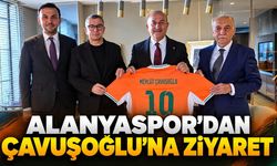 Alanyaspor'dan Çavuşoğlu'na ziyaret