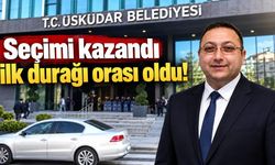Seçimi kazandı ilk durağı orası oldu!