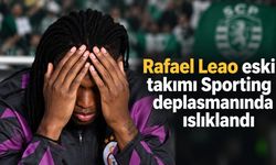 Rafael Leao eski takımı Sporting deplasmanında ıslıklandı