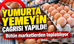 Yumurta yemeyin çağrısı yapıldı! Bütün marketlerden toplatılıyor