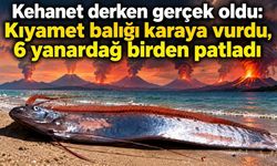 Kehanet derken gerçek oldu: Kıyamet balığı karaya vurdu, 6 yanardağ birden patladı