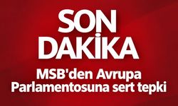 MSB'den Avrupa Parlamentosuna sert tepki