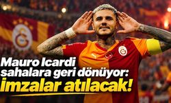 Mauro Icardi sahalara geri dönüyor: İmzalar atılacak!