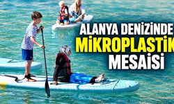 Alanya’da gönüllüler denizde mikroplastik kirliliğinin izini sürdü