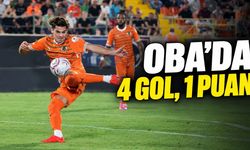 Alanyaspor Göztepe'yi elinden kaçırdı: Oba'da 4 gollü düello