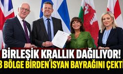 Birleşik Krallık dağılıyor! 3 bölge birden isyan bayrağını çekti