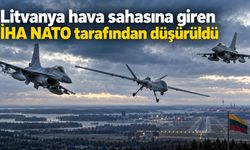 Litvanya hava sahasına giren İHA NATO tarafından düşürüldü