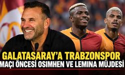 Galatasaray’a Trabzonspor Maçı Öncesi Osimhen ve Lemina Müjdesi
