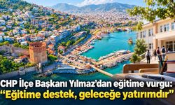 CHP İlçe Başkanı Yılmaz'dan eğitime vurgu: "Eğitime destek, geleceğe yatırımdır"