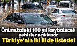 Önümüzdeki 100 yıl kaybolacak şehirler açıklandı: Türkiye'nin iki ili de listede!
