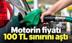 Motorin fiyatı 100 TL sınırını aştı