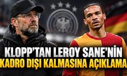Klopp'tan Leroy Sane'nin kadro dışı kalmasına açıklama