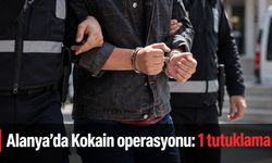 Alanya’da Kokain operasyonu: 1 tutuklama