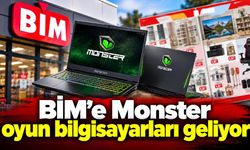 BİM’e Monster oyun bilgisayarları geliyor