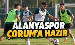 Alanyaspor, Çorum FK maçı hazırlıklarını tamamladı